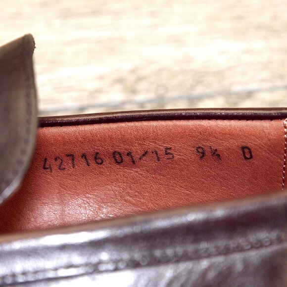 Allen Edmonds RIALTO Italian Loafer 9.5 D Brown * add $15 Cedar Trees main image 8